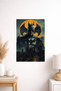 Batman Dark City Poster | Gotham Night Aesthetic | Inkzy
