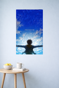Eren Boundless Freedom Poster | Attack on Titan Calm Scene | Inkzy