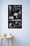 Levi Humanity’s Strongest Poster | AOT Manga Panel Aesthetic | Inkzy