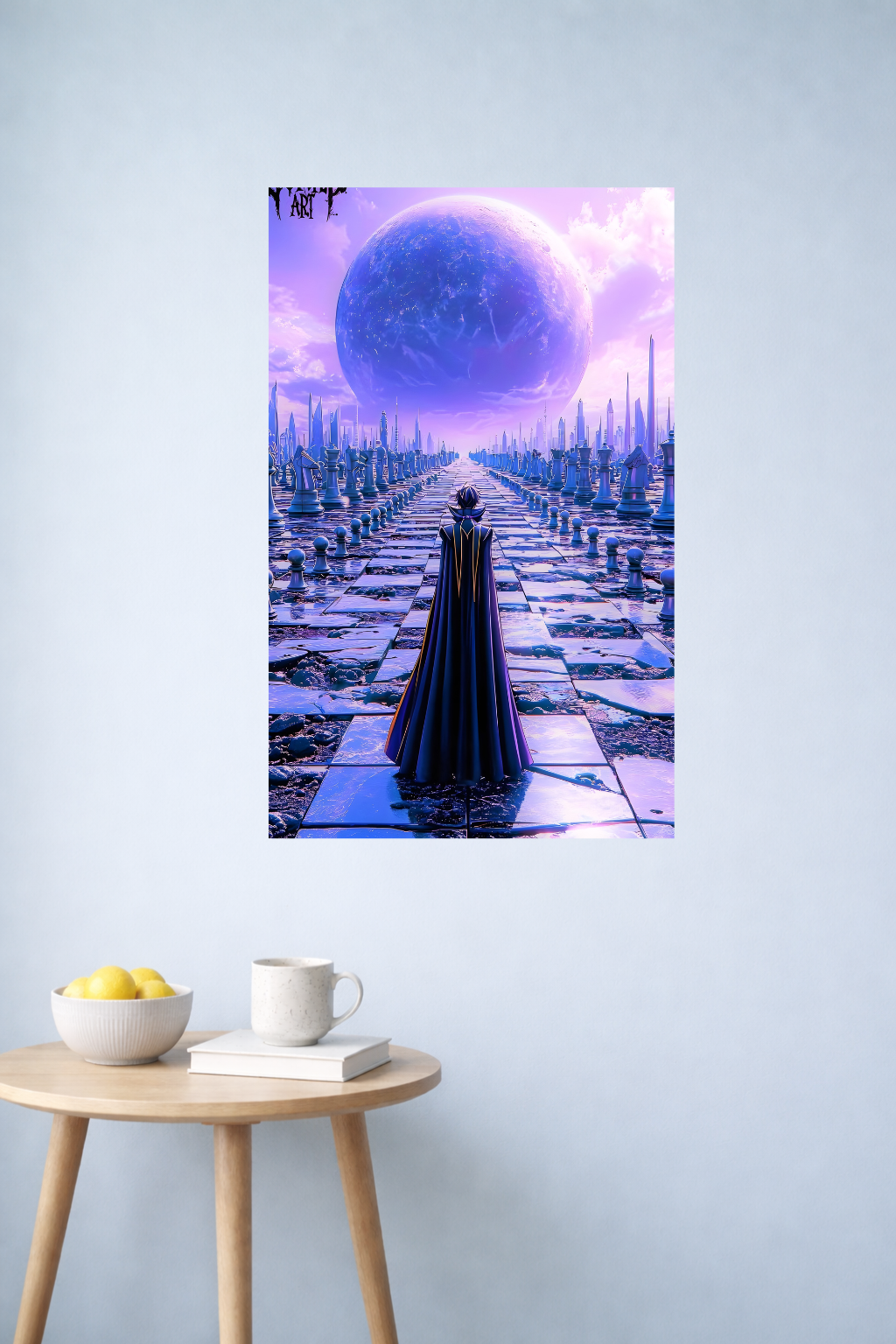 Code Geass Path of Power Poster | Anime Strategic Minimal Scene | Inkzy