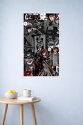 Lelouch Rebellion Silhouette Poster | Code Geass Dark Theme | Inkzy